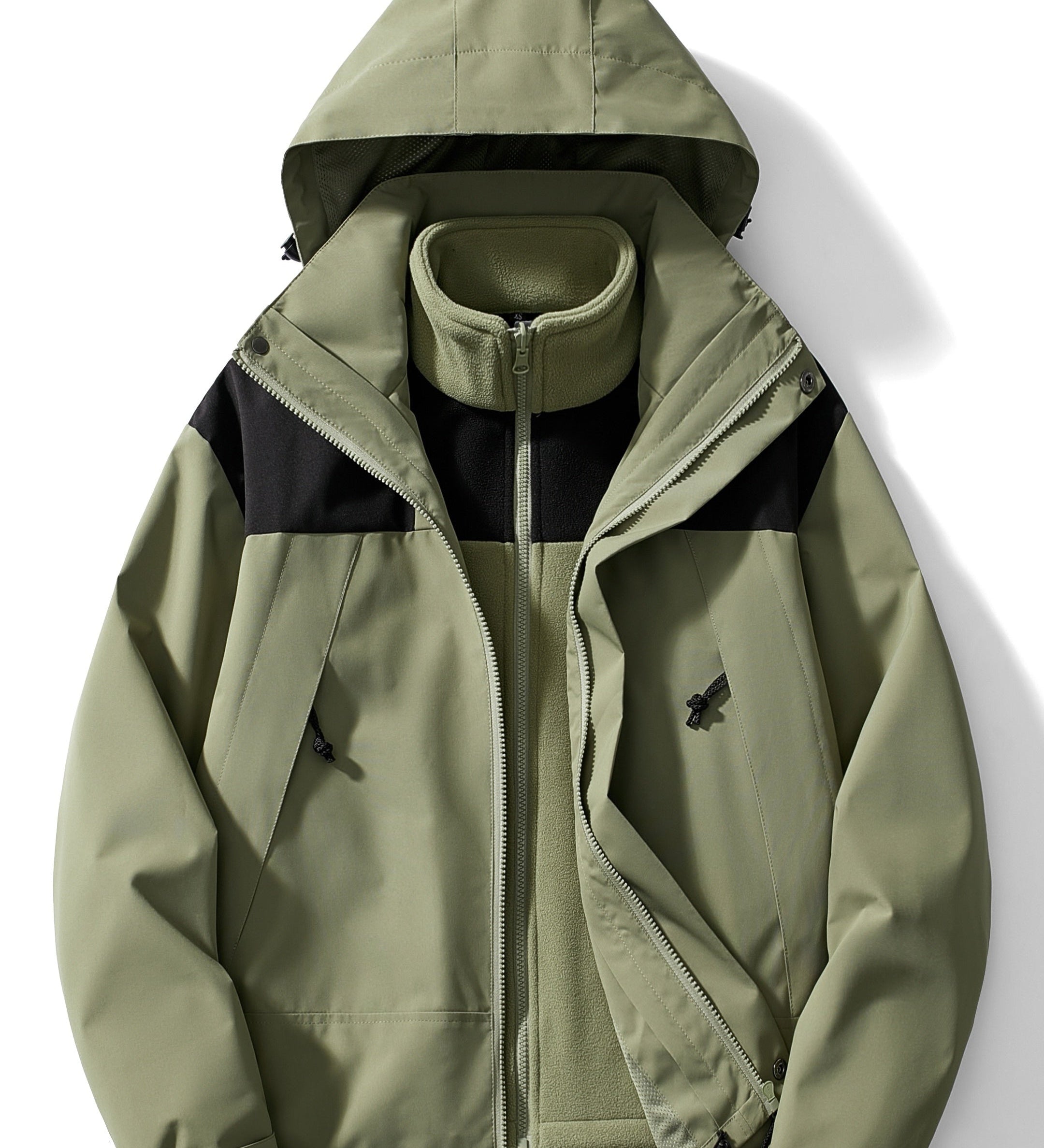 3-in-1-Fleecejacke mit herausnehmbarem Futter – Produktansicht 1