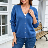 Geknöpfte Strickjacke aus weicher Maschenware – Produktansicht 2