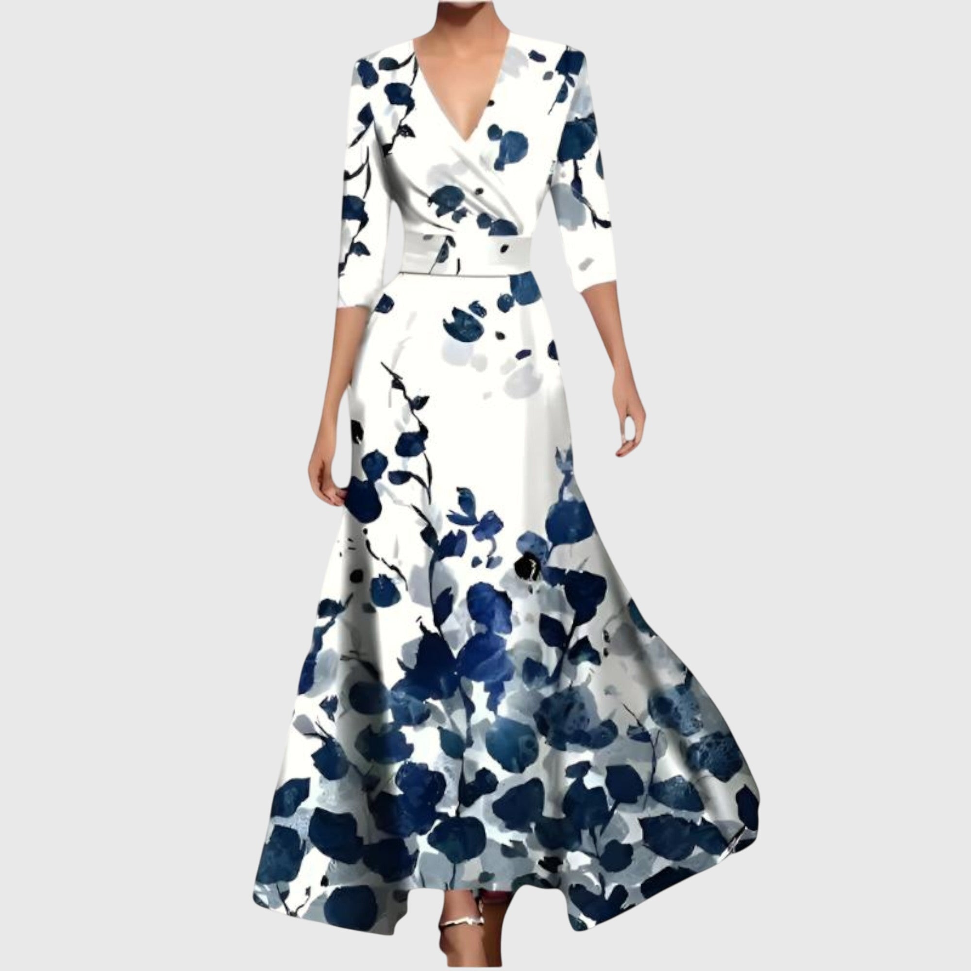 Elegantes Kleid für besondere Anlässe in Wickeloptik – Produktansicht 4