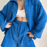 Elegantes zweiteiliges Ensemble im Oversize-Schnitt – Produktansicht 4