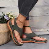 Bequeme Sandalen mit weicher Polsterung – Produktansicht 10