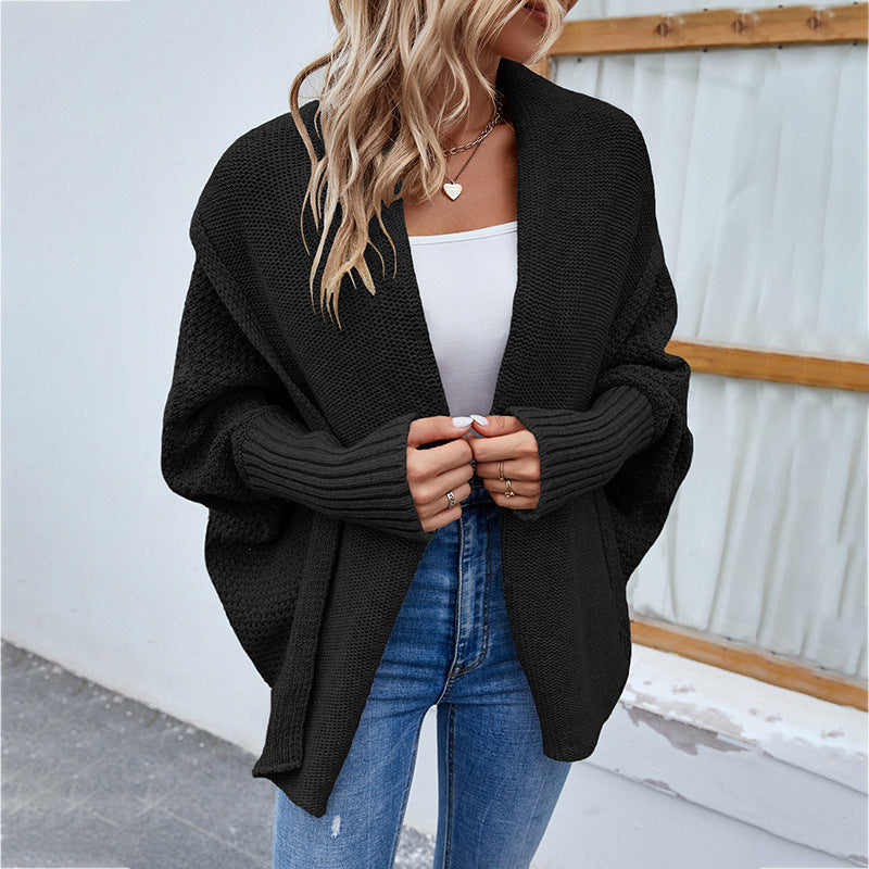 Weite Strickweste für entspannte Lagenlooks – Produktansicht 3