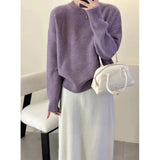 Luxuriöser Oversize-Pullover aus Mohairmischung – Produktansicht 14