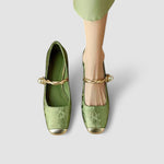Bequeme Mary-Jane-Schuhe mit Blockabsatz – Produktansicht 3