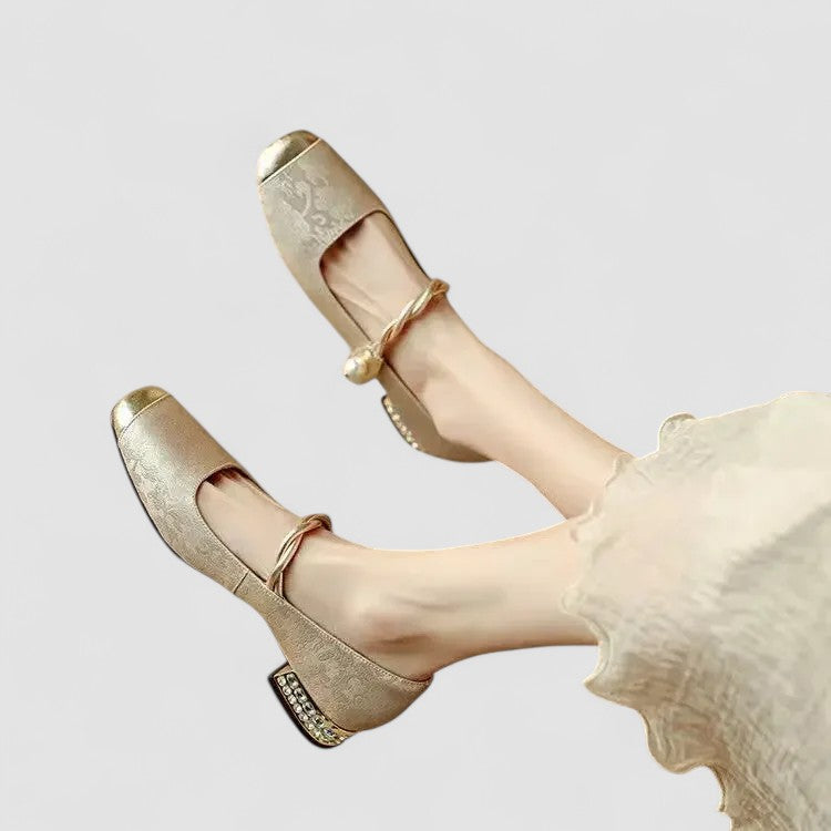 Bequeme Mary-Jane-Schuhe mit Blockabsatz – Produktansicht 13