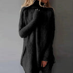 Rollkragenpullover in handgestrickter Optik – Produktansicht 2