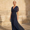 Elegantes Kleid in Blau – Produktansicht 1