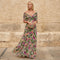 Elegantes, farbenfrohes Kleid – Produktansicht 1