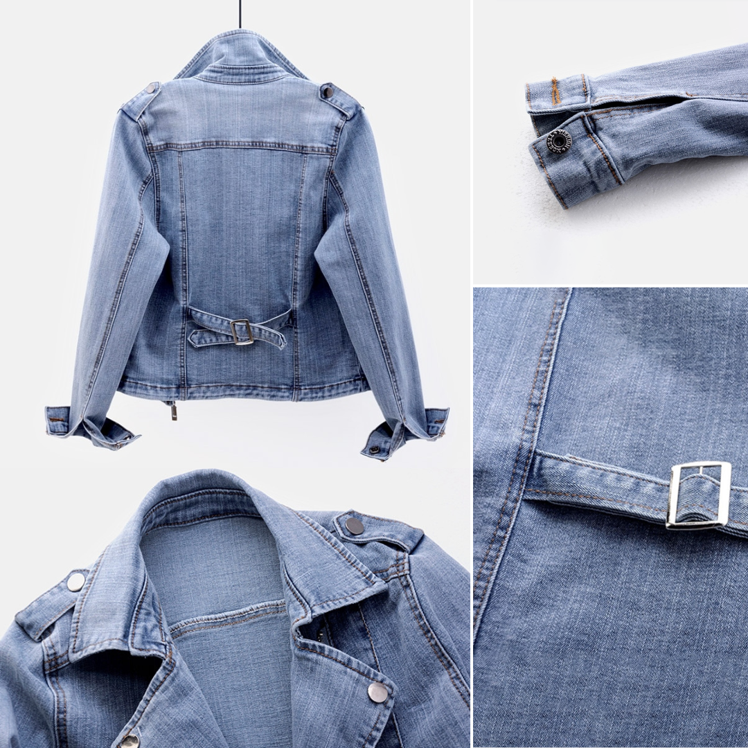 Stilvolle Damen-Jeansjacke – Produktansicht 3