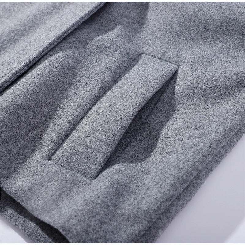 Damen-Mantel mit hohem Kragen – Produktansicht 11