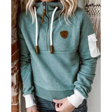 Weicher Hoodie aus dickem Strick – Produktansicht 4