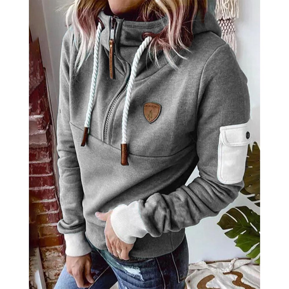 Weicher Hoodie aus dickem Strick – Produktansicht 10