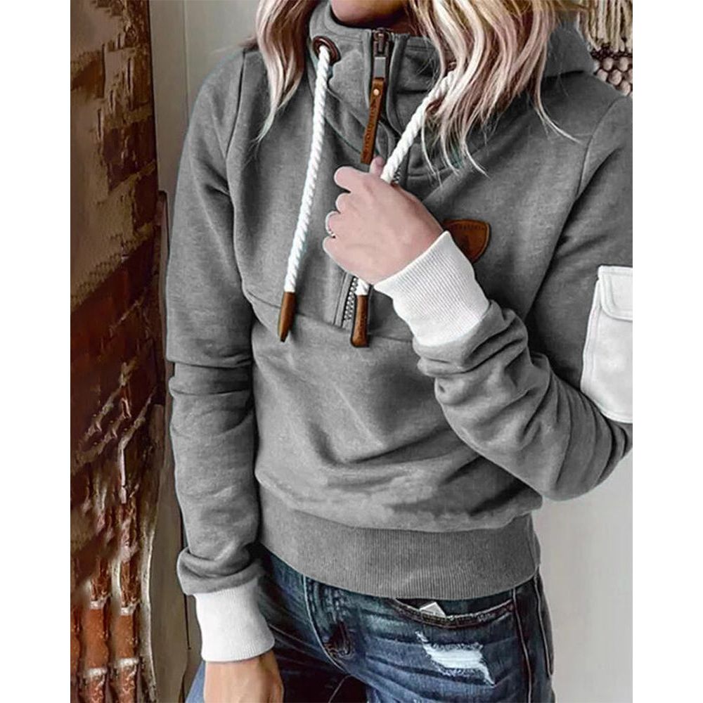 Weicher Hoodie aus dickem Strick – Produktansicht 7