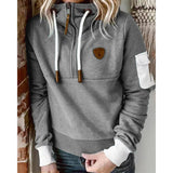 Weicher Hoodie aus dickem Strick – Produktansicht 6