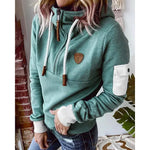 Weicher Hoodie aus dickem Strick – Produktansicht 2