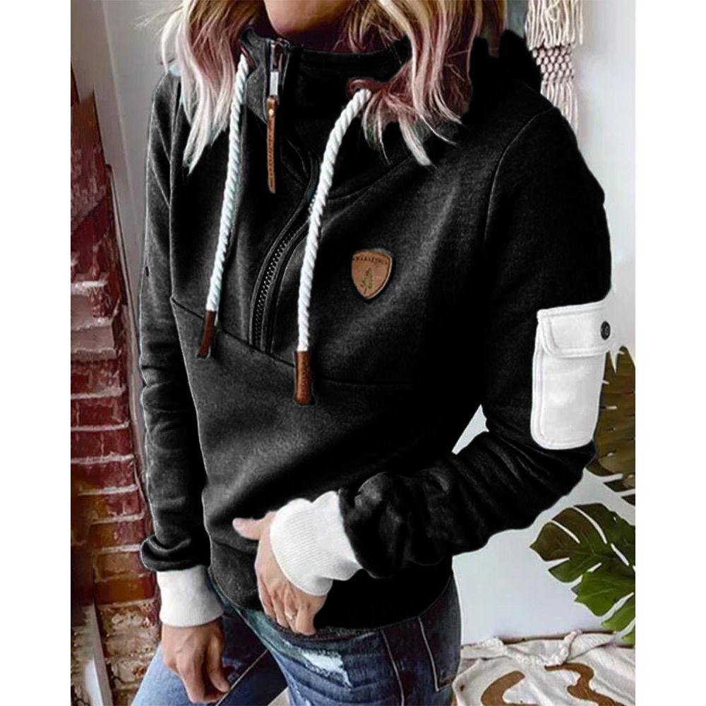 Weicher Hoodie aus dickem Strick – Produktansicht 11