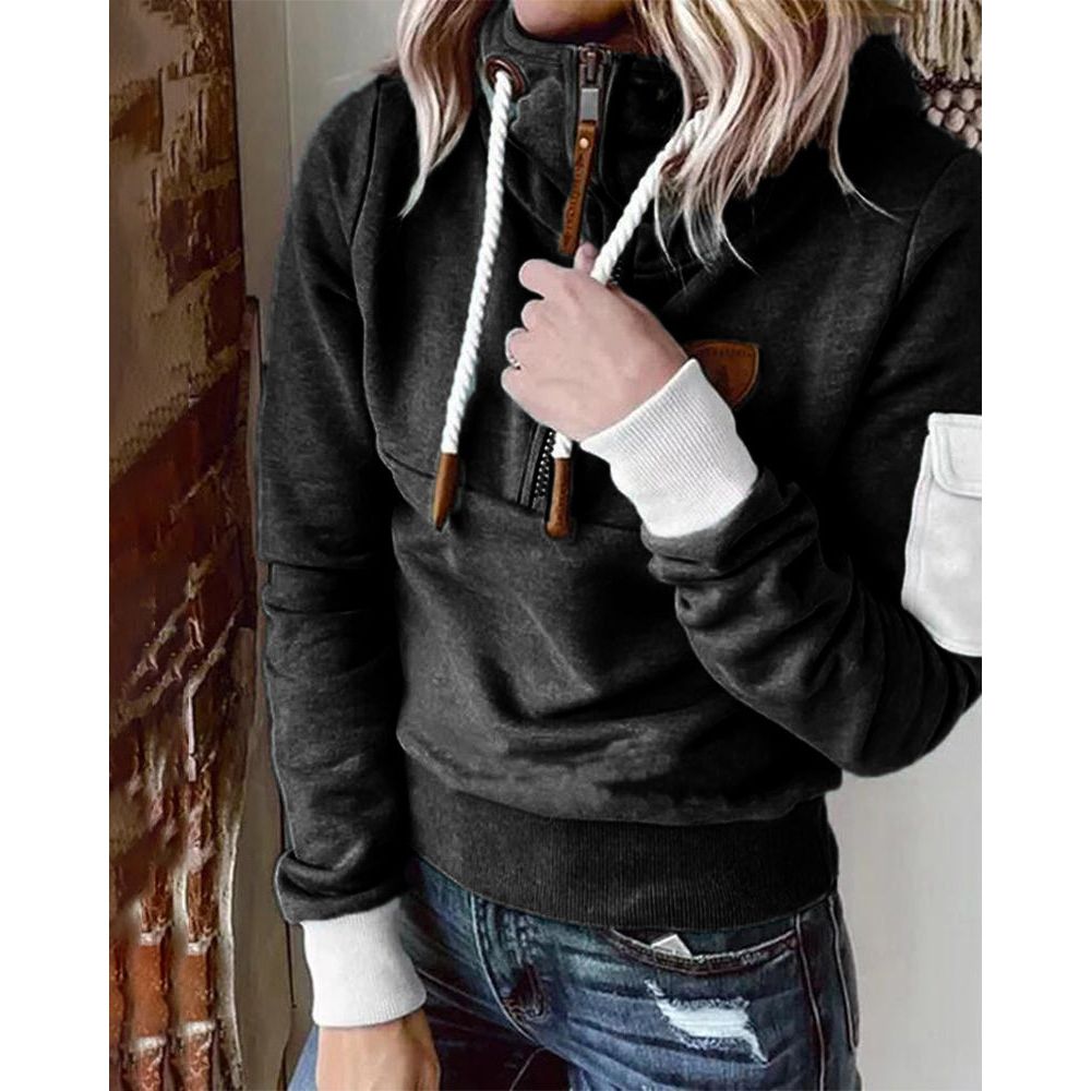 Weicher Hoodie aus dickem Strick – Produktansicht 9