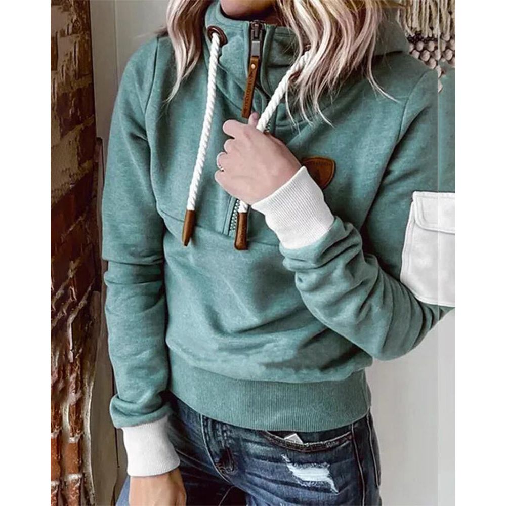 Weicher Hoodie aus dickem Strick – Produktansicht 3
