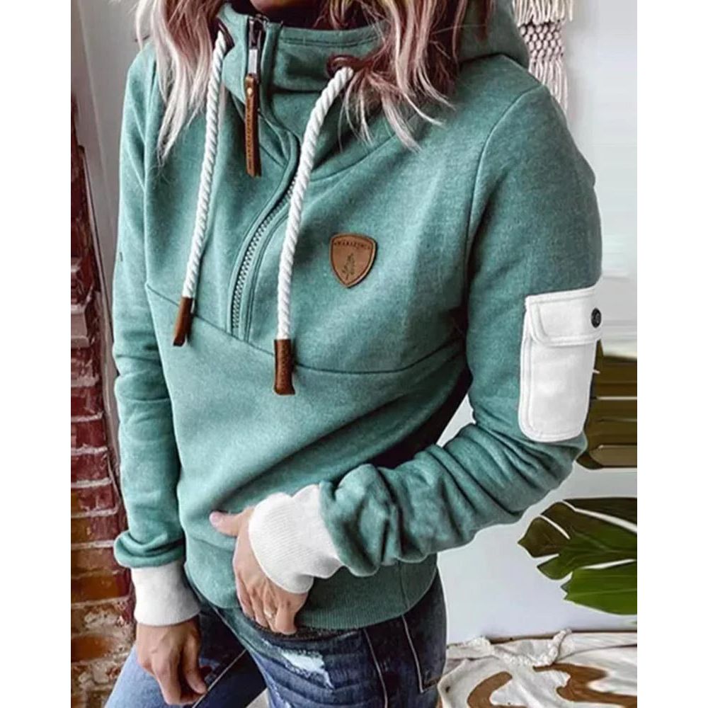 Weicher Hoodie aus dickem Strick – Produktansicht 5
