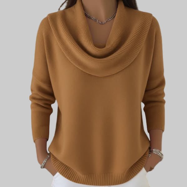 Pullover aus Wellenstrick mit Rundhalsausschnitt – Produktansicht 6