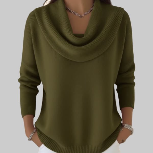 Pullover aus Wellenstrick mit Rundhalsausschnitt – Produktansicht 7