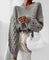 Kuscheliger Winterpullover mit Ballonärmeln – Produktansicht 9