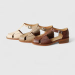 Bequeme Mary-Jane-Sandalen in Wickeloptik – Produktansicht 2
