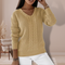 Weicher Feinstrick-Pullover mit V-Ausschnitt – Produktansicht 3