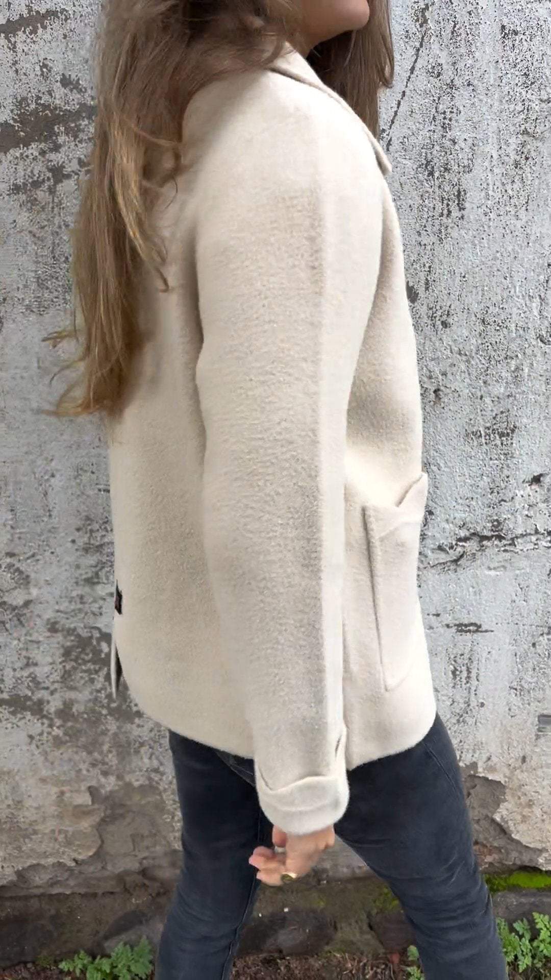 Luxuriöse Reißverschlussjacke – Produktansicht 6