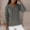Weicher Feinstrick-Pullover mit V-Ausschnitt – Produktansicht 2