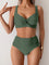 Bequemer hochgeschnittener Bikini – Produktansicht 2