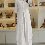 Elegantes zweiteiliges Ensemble mit Kleid – Produktansicht 6