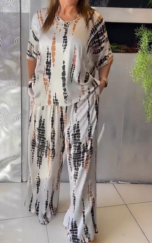 Bequemes zweiteiliges Loungewear-Set – Produktansicht 2