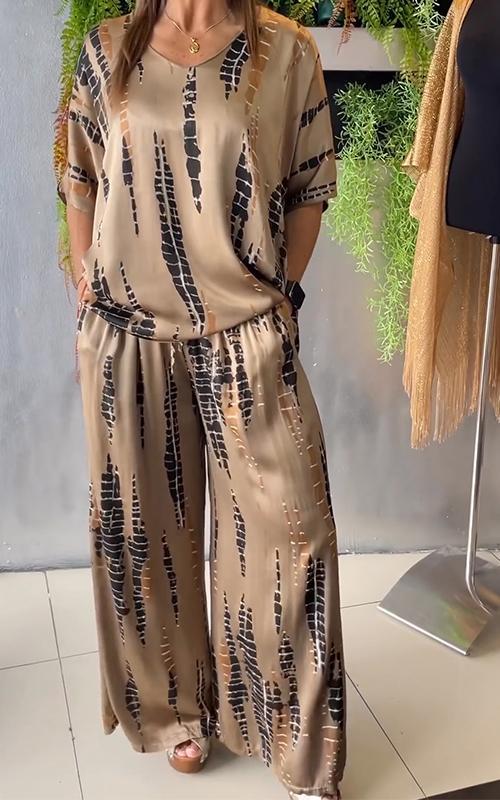 Bequemes zweiteiliges Loungewear-Set – Produktansicht 8
