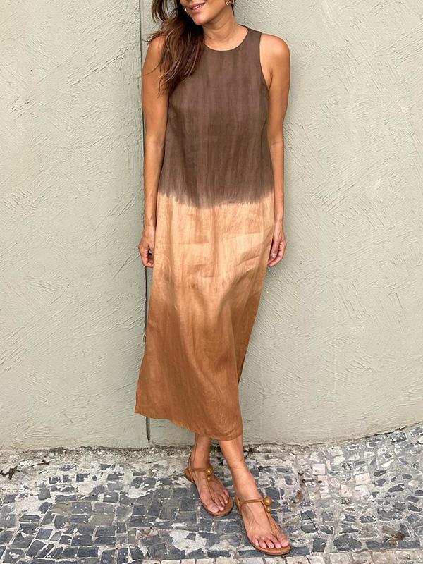Lässiges Kleid mit Farbverlauf – Produktansicht 1