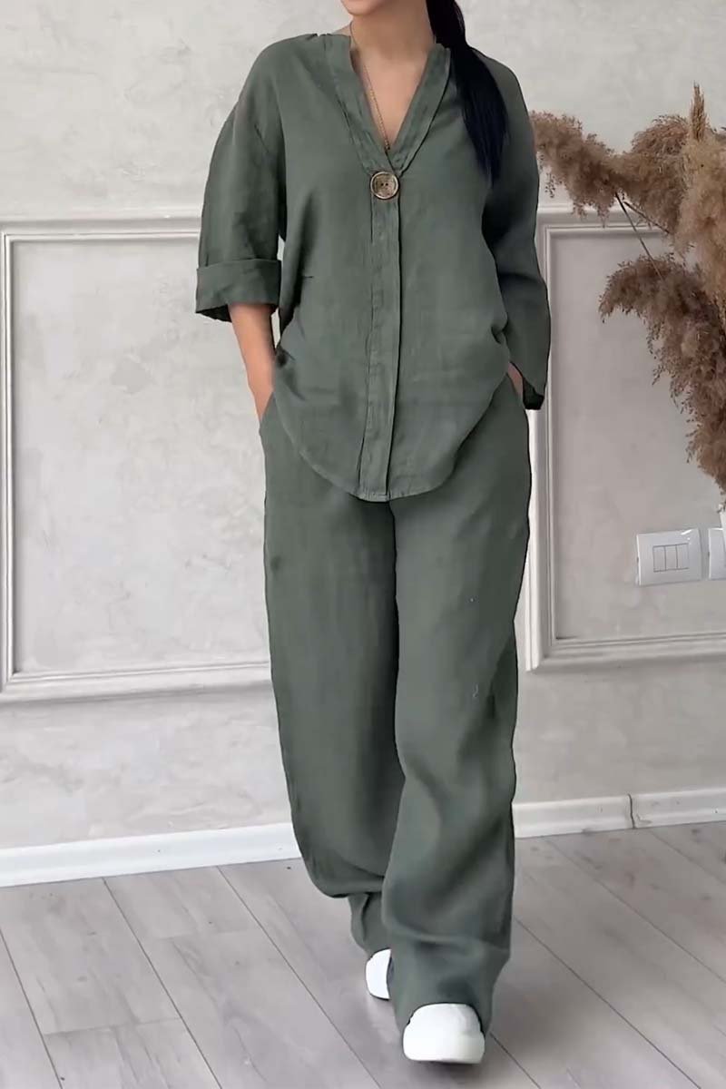 Elegantes Set aus Oberteil und Hose – Produktansicht 3
