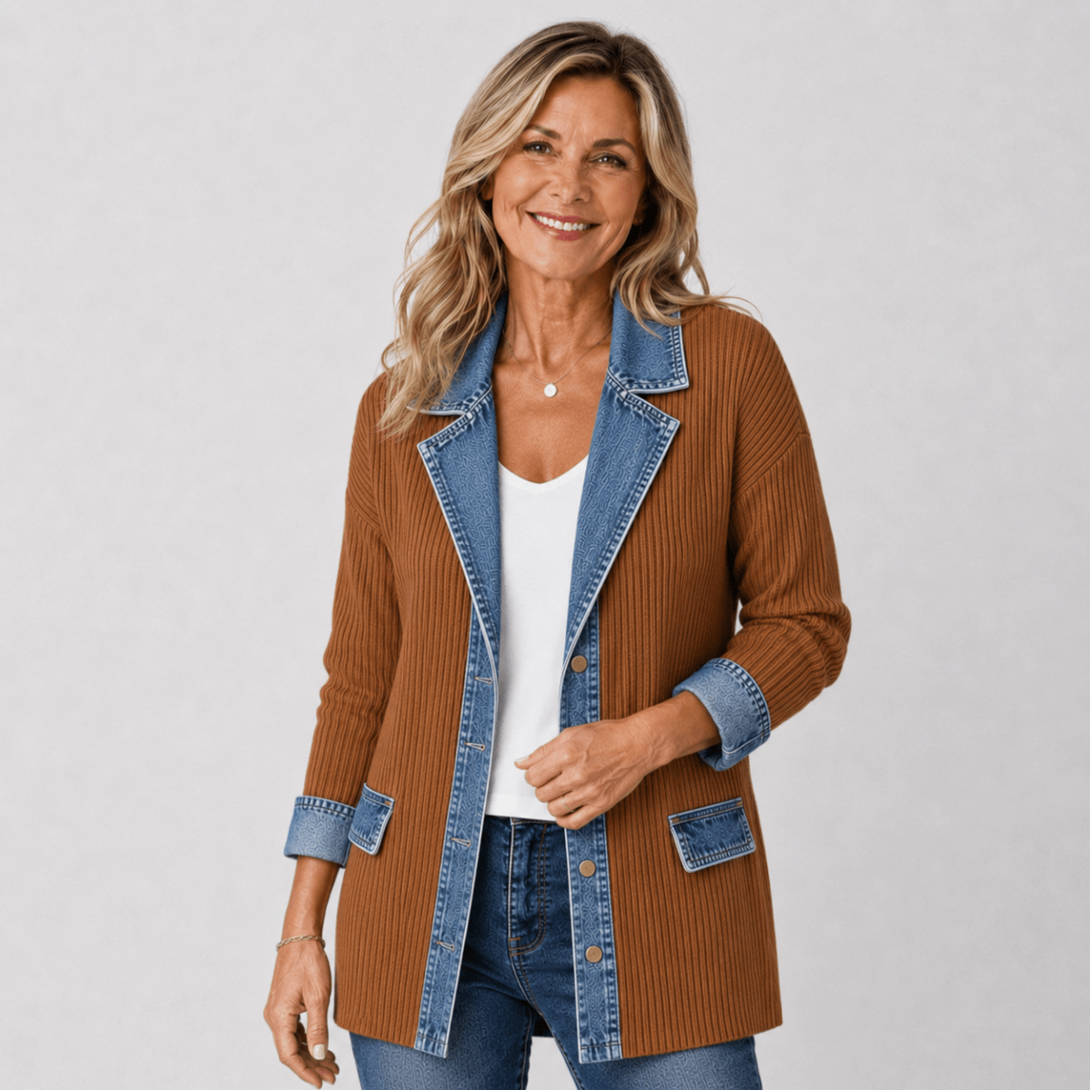 Damenjeansjacke – Produktansicht 7