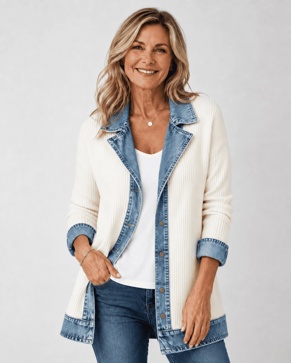 Damenjeansjacke – Produktansicht 1