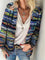 Farbenfroher Cardigan aus weicher Maschenware – Produktansicht 3