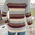 Farbenfroher Pullover mit Rundhalsausschnitt – Produktansicht 17