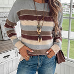 Farbenfroher Pullover mit Rundhalsausschnitt – Produktansicht 20