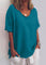 Bluse mit Rundhalsausschnitt und Kurzärmeln – Produktansicht 6