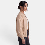 Bikerjacke in Lederoptik – Produktansicht 2