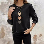 Sweatshirt mit verspieltem Herzchen-Print – Produktansicht 10