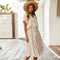 Leichtes Sommerkleid mit buntem Druck – Produktansicht 1