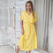 Leichtes Sommerkleid mit buntem Druck – Produktansicht 5