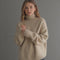 Oversize-Rollkragenpullover mit Kaschmiranteil – Produktansicht 1