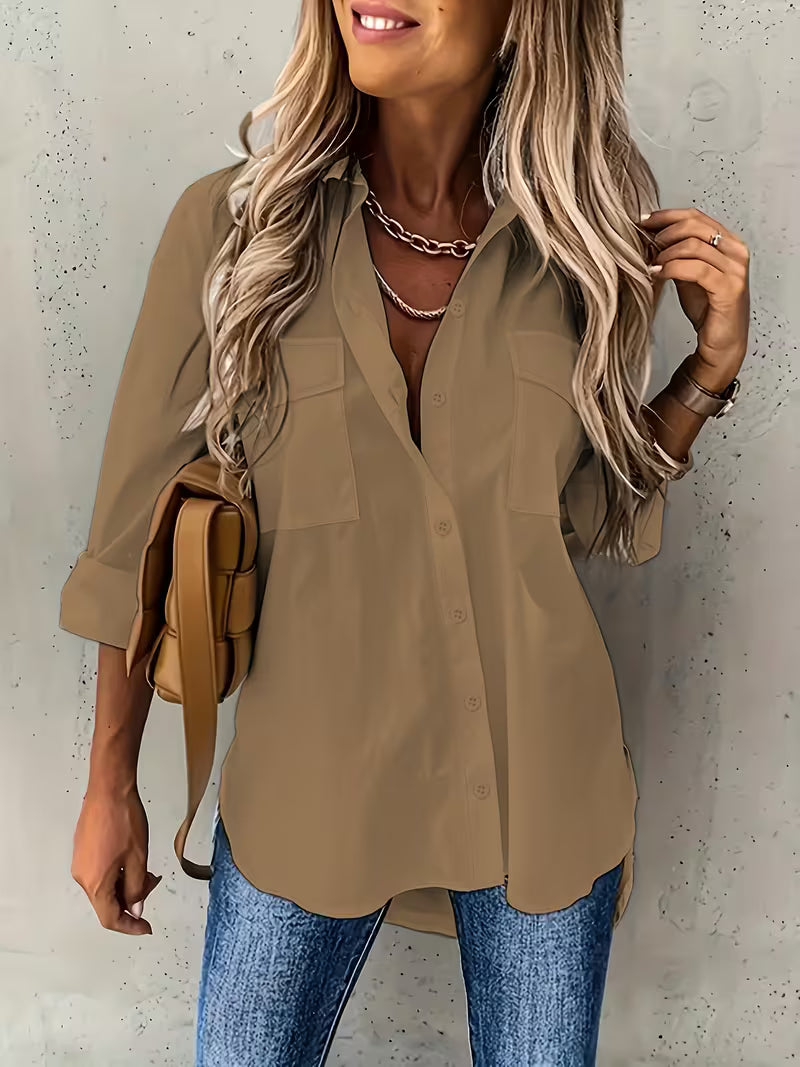 Elegante Bluse mit langen Ärmeln – Produktansicht 5