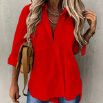 Elegante Bluse mit langen Ärmeln – Produktansicht 4