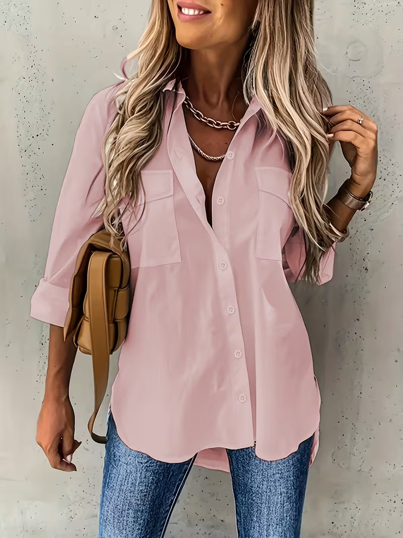 Elegante Bluse mit langen Ärmeln – Produktansicht 2
